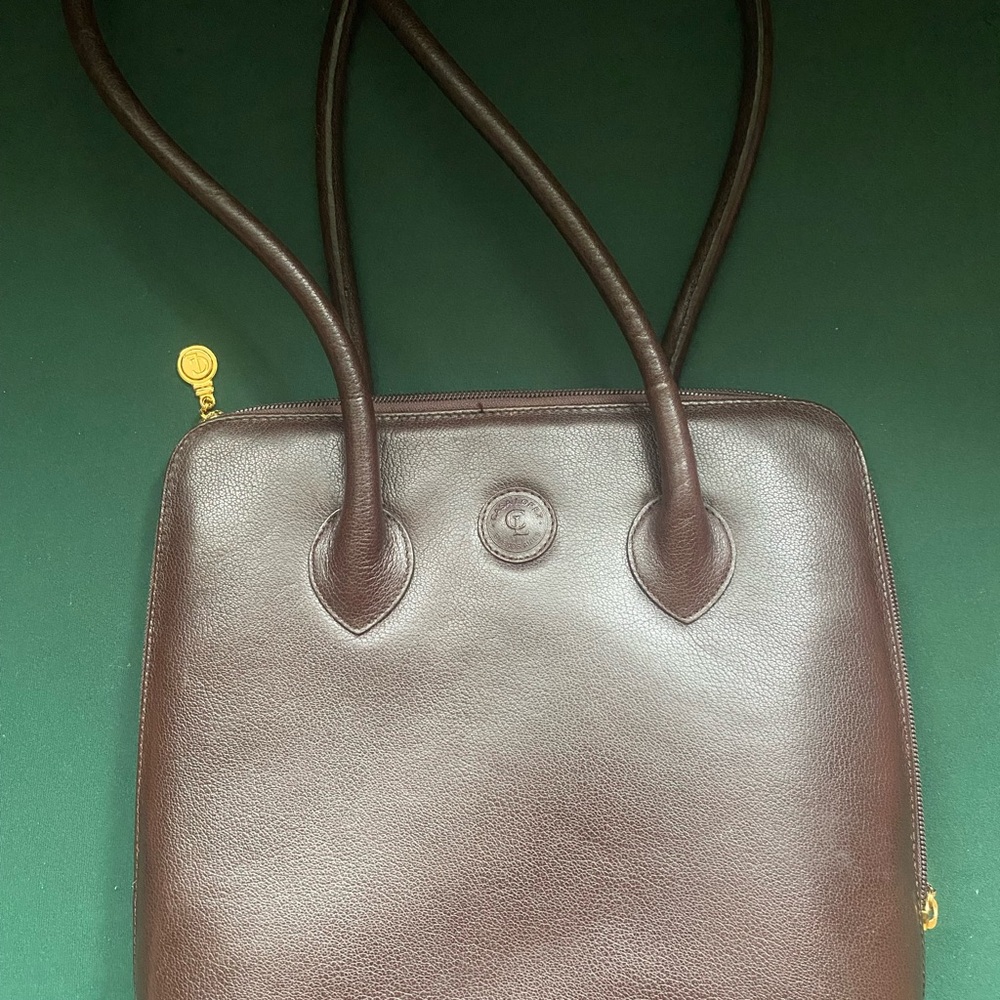Beautiful Casa Lopez Chocolate Brown Leather Shoulder Bag